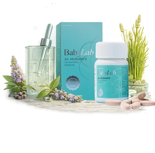BabyLab Male Suplement u vidu tableta za plodnost
