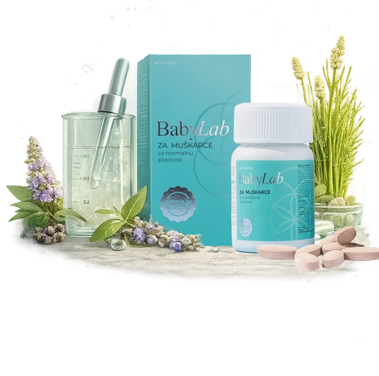 BabyLab Male Suplement u vidu tableta za plodnost